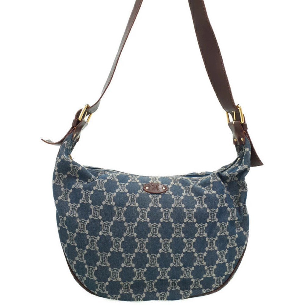 Celine Paris Macadam Shoulder Bag